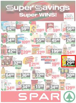 SPAR & SUPERSPAR Western Cape : Super Savings (23 September - 07 October 2025), page 1