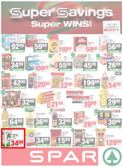 SPAR & SUPERSPAR Western Cape : Super Savings (23 September - 07 October 2025), page 1