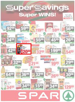 SPAR & SUPERSPAR Western Cape : Super Savings (23 September - 07 October 2025), page 1