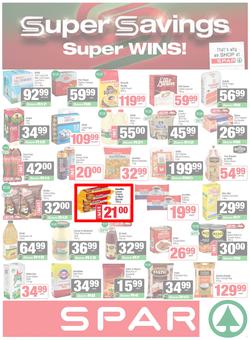 SPAR & SUPERSPAR Western Cape : Super Savings (23 September - 07 October 2025), page 1