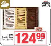 Spar Country Value Trio Loaf Cake-Each