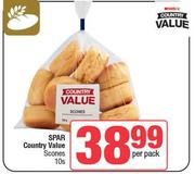 Spar Country Value Scones-10 Per Pack
