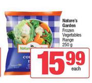 Nature's Garden Frozen Vegetables Range-250g Each