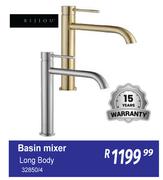 Bijiou Basin Mixer Long Body 32850/4