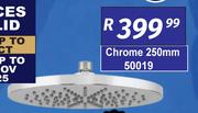 Shower Rose Chrome 250mm 50019