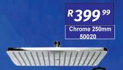 Shower Rose Chrome 250mm 50020