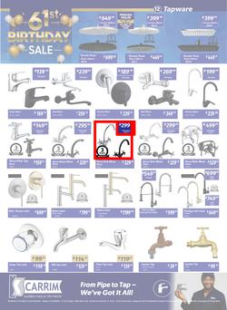 K Carrim Builders Mecca : 61st Birthday Sale (26 September - 24 November 2025), page 12