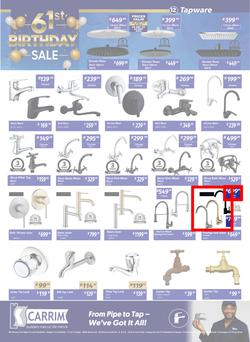 K Carrim Builders Mecca : 61st Birthday Sale (26 September - 24 November 2025), page 12
