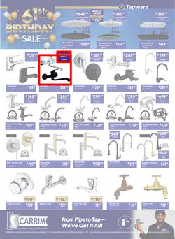 K Carrim Builders Mecca : 61st Birthday Sale (26 September - 24 November 2025), page 12