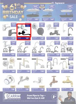 K Carrim Builders Mecca : 61st Birthday Sale (26 September - 24 November 2025), page 12