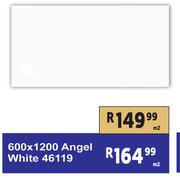 600 x 1200 Angel White 46119-Per Sqm