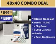 40 x 40 Combo Deal