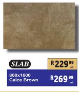 Slab Calce Brown 800 x 1600-Per Sqm