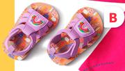 Baby Girls Sandals (Sizes 1-4)-Per Pair