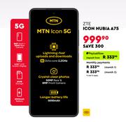 ZTE Icon Nubia A75 5G