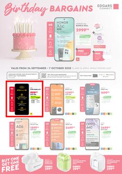 Edgars Connect : Birthday Bargains (24 September - 07 October 2025), page 1