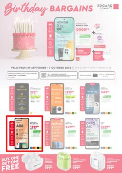 Edgars Connect : Birthday Bargains (24 September - 07 October 2025), page 1