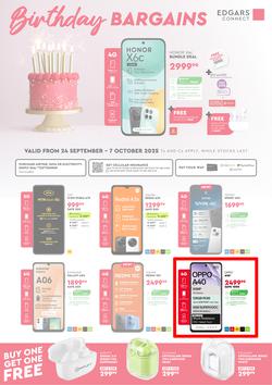 Edgars Connect : Birthday Bargains (24 September - 07 October 2025), page 1