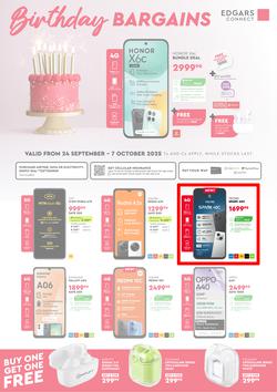 Edgars Connect : Birthday Bargains (24 September - 07 October 2025), page 1