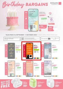 Edgars Connect : Birthday Bargains (24 September - 07 October 2025), page 1