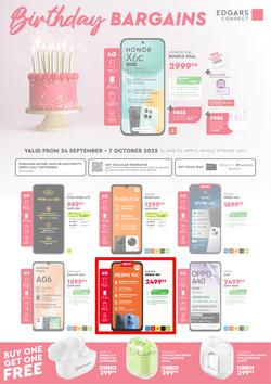Edgars Connect : Birthday Bargains (24 September - 07 October 2025), page 1