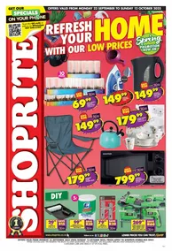 Shoprite : Refresh Your Home (22 September - 12 October 2025)