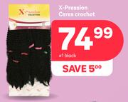 Xpression Ceres Crochet 1 Black