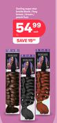 Darling Super Star Braids Black/Foxy Brown/Brown/Peach Fuzz-1's Each