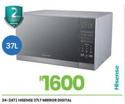 Hisense 37L Mirror Digital Microwave Oven 24-247