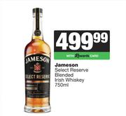 Jameson Select Reserve Blended Irish Whisky-750ml