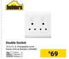 Builders Double Socket 596888