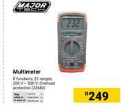 Major Tech Multimeter 23680