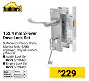 Builders 152.4mm 2 Lever Empire Lock Set 779449