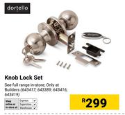 Dortello Knob Lock Set