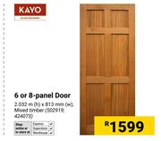 Kayo 6 Or 8 Panel Door 2.032m(h) X 813mm(w) 502919, 424073