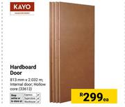 Kayo Hardboard Door 813mm X 2.032m 33613
