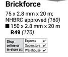 Brickforce 170-150 X 2.8mm X 20mm