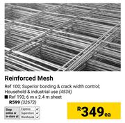 Reinforced Mesh Ref 193 32672- 6m x 2.4m Sheet