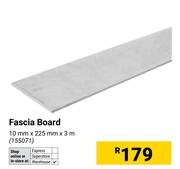 Fascia Board 155071-10mm X 225mm X 3m