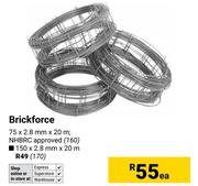 Brickforce 160-75 x 2.8mm X 20m Each