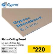 Gyproc Rhino Ceiling Board 7309