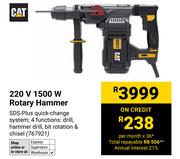 CAT 220V 1500W Rotary Hammer