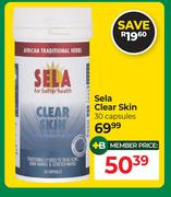 Sela Clear Skin 30 Capsules