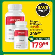 Biogen Collagen 60 Plus 30 Capsules