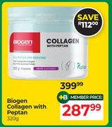 Biogen Collagen With Peptan-320g