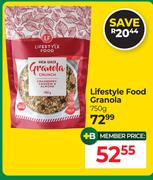Lifestyle Food Granola-750g
