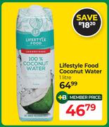 Lifestyle Food Coconut Water-1L