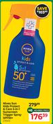 Nivea Sun Kids Protect & Care 5 In 1 Sunscreen Trigger Spray SPF50+-270ml