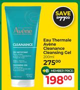 Eau Thermale Avene Cleanance Cleasing Gel-200ml