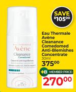Eau Thermale Avene Cleanance Comedomed Anti Blemishes Concentrate-30ml